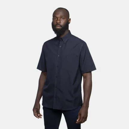 Mens C&J Clothing, Dickens-Regular-Fit, Navy Shirt