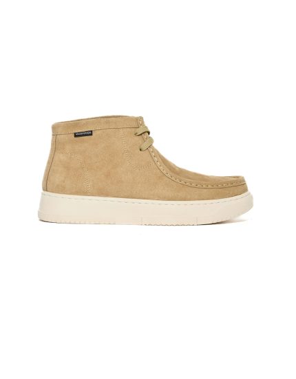 Mens Grasshoppers, Casey, Casual Beige Lace Up