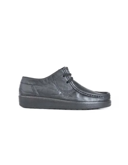 Mens Grasshoppers, Leather Hornsby, Casual Black Moccasins