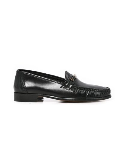 Mens Watson, Leather Abel, Formal Black Slip On