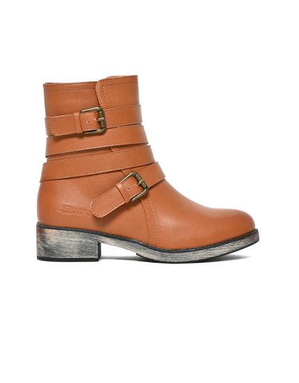 Ladies Grasshoppers, Nova, Casual Brown Boot