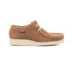 Mens Grasshoppers, Leather Brixton, Casual Dark Brown Moccasins