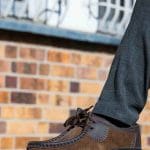 Mens Grasshoppers, Leather Hornsby, Casual Dark Brown Moccasins