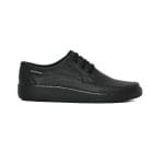 Mens Grasshoppers, Leather Jax, Casual Black Lace Up
