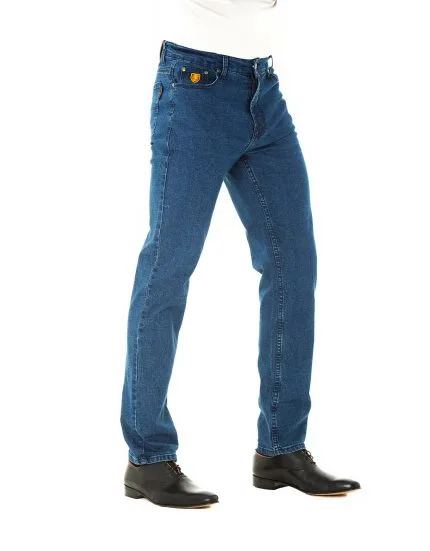 Mens C&J Clothing, Christiano-Straight-Leg, Blue Jeans