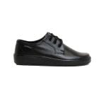 Mens Grasshoppers, Leather Jax, Casual Black Lace Up