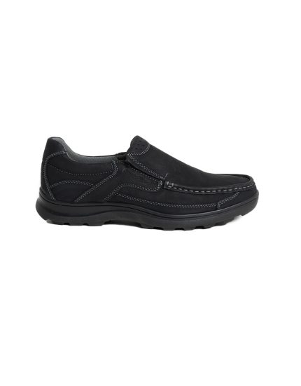 Mens Grasshoppers, Rocco, Casual Black Slip On