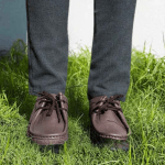 Mens Grasshoppers, Leather Hornsby, Casual Chestnut Moccasins