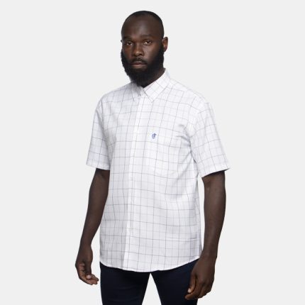 Mens C&J Clothing, Justice-Regular-Fit, White Shirt