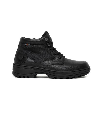 Mens Bronx, Leather Tyson, Casual Black Boot