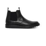 Mens Grasshoppers, Leather Tyson, Casual Black Boot