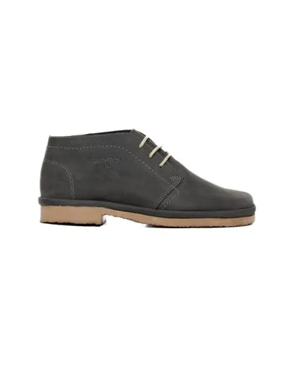 Mens Grasshoppers, Leather Nevada, Casual Charcoal Boot