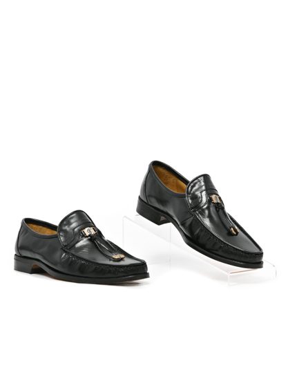 Mens C&J, Leather Evan, Formal Black Moccasins