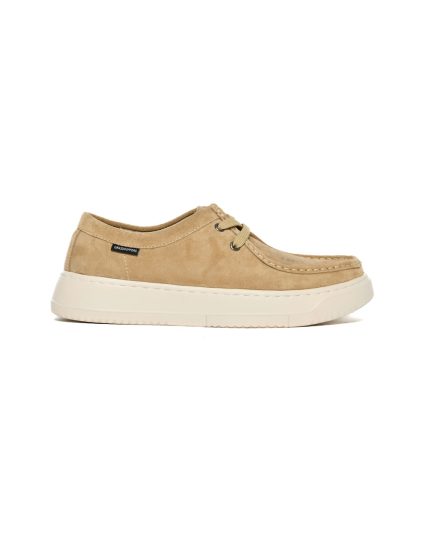 Mens Grasshoppers, Chuck, Casual Beige Lace Up