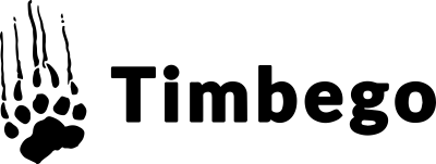 Timbego logo with claw
