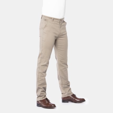 Mens C&J Clothing, Callan-Straight-Leg, Taupe Chino