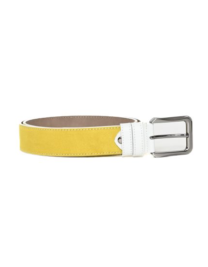 Ladies C&J Accessories, C&J, Yellow Belt