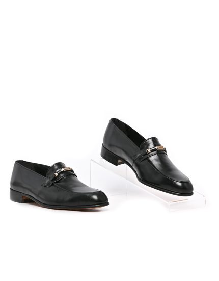 Mens Barker, Leather Justin, Formal Black Slip On