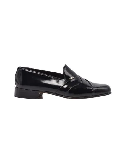 Mens Barker, Leather Derek, Formal Black Slip On