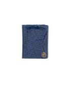 Crockett & Jones Crocodile Leather Cardholder | Blue