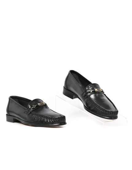 Mens Watson, Leather Abel, Formal Black Slip On