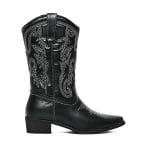 Ladies Grasshoppers, Westee, Casual Black Boot