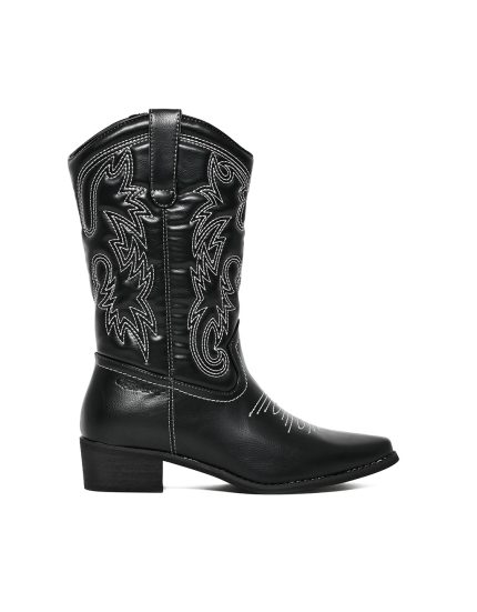 Ladies Grasshoppers, Westee, Casual Black Boot