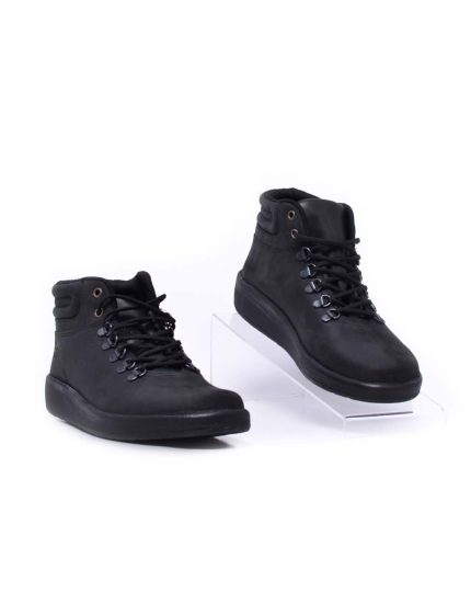 Mens Grasshoppers, Leather Levi, Casual Black Boot
