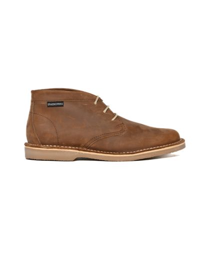 Mens Grasshoppers, Leather Carter, Casual Dark Brown Vellie
