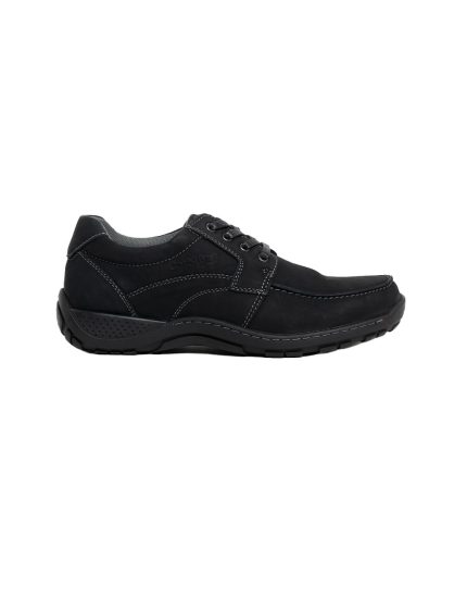 Mens Grasshoppers, Mac, Casual Black Lace Up
