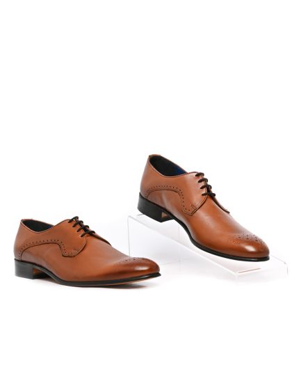 Mens Barker, Leather Max, Formal Tan Lace Up