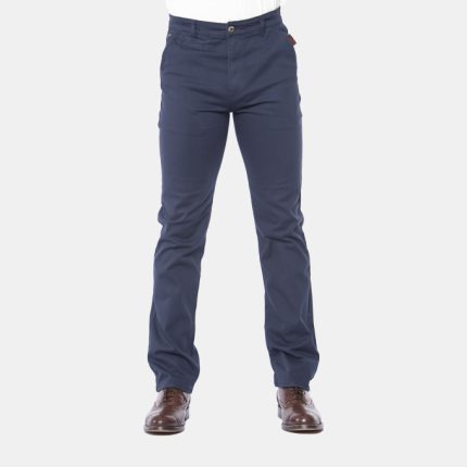 Mens C&J Clothing, Callan-Straight-Leg, Navy Chino