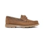 Mens Grasshoppers, Leather Vince, Casual Dark Brown Moccasins