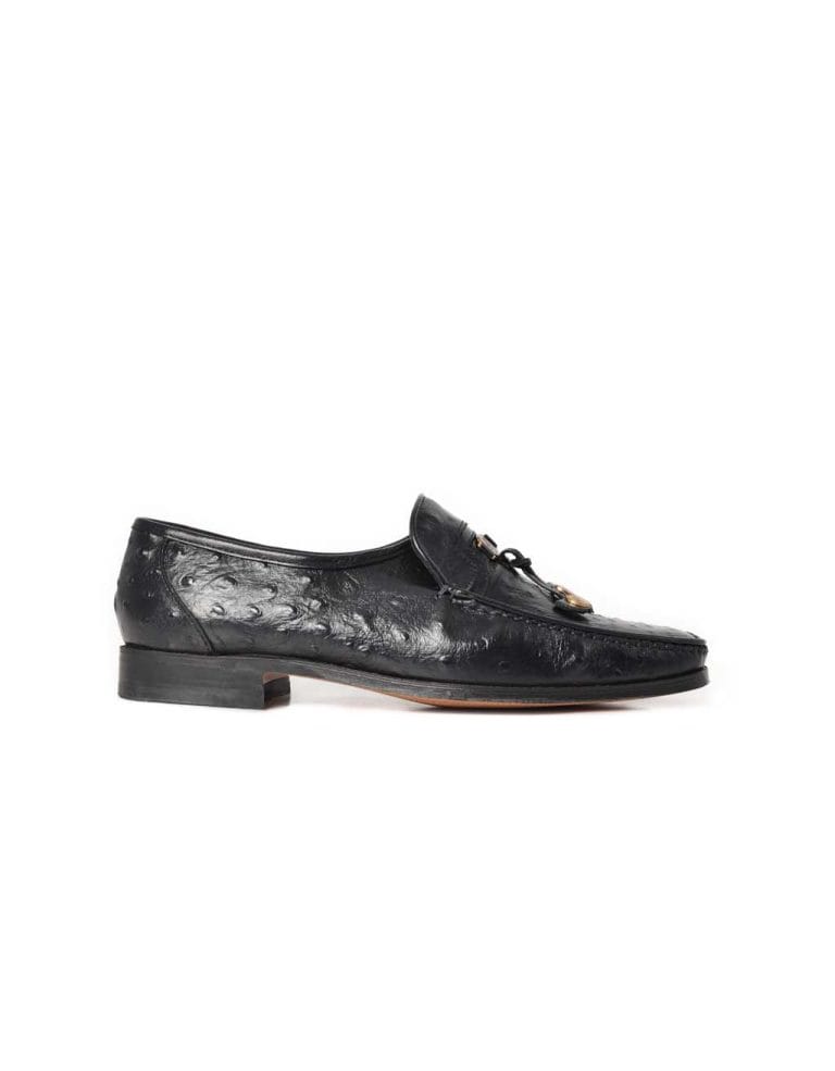 Crockett & Jones Men’s Evan Tassel Moccasin | Black