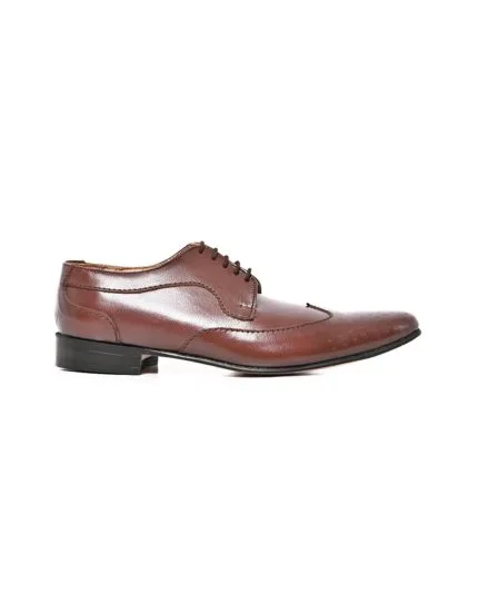 Mens C&J, Leather Mason, Formal Teak Lace Up