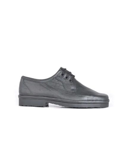 Mens Grasshoppers, Leather Sierra, Casual Black Lace Up
