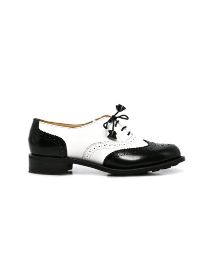 Ladies Barker, Leather Layla, Formal Black Lace Up