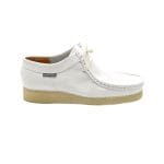 Mens Grasshoppers, Leather Denver, Casual White Lace Up