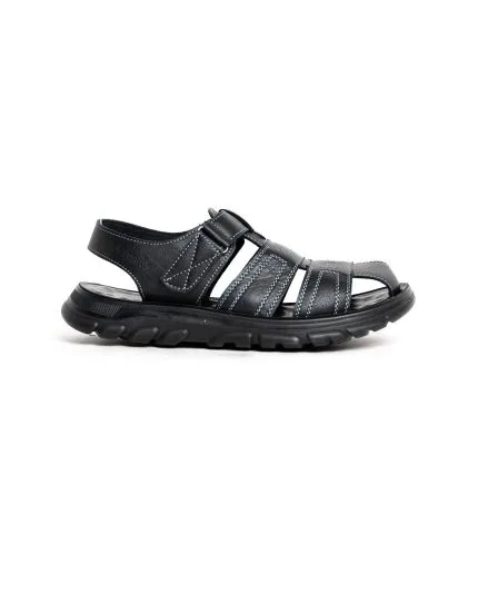 Mens Solemates By Bronx, Charlie, Casual Black Sandals