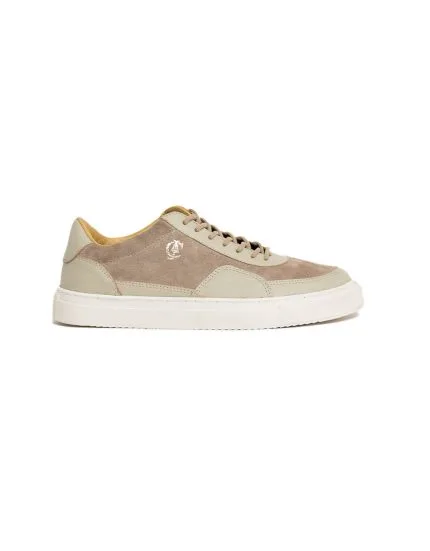 Mens C&J, Leather Harlow, Casual Taupe Lace Up