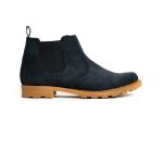 Ladies Grasshoppers, Leather Orion, Casual Black Chelsea