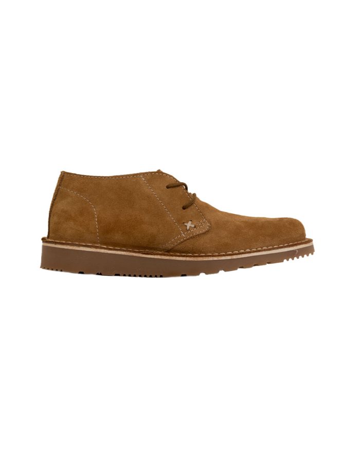 Grasshoppers Suede Hudson Veldskoen | Biscuit