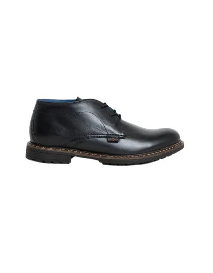 Mens Bronx, Leather Packard, Casual Black Boot – Bolton Shoes