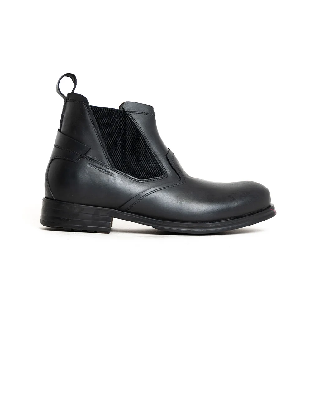 ビッグポニー M Mens Bronx, Leather Packard, Casual Black Boot – Bolton Shoes