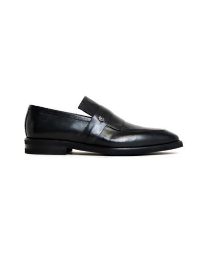 Crockett & Jones Men’s Armani Loafer | Black