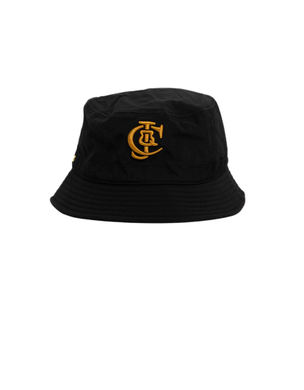 Mens C&J Casual Bucket Hat Black