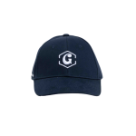 Mens Grasshoppers Casual Plain Logo Cap Navy