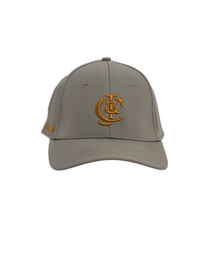 Mens C&J Casual Plain Logo Cap Sage
