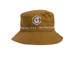 Mens Grasshoppers Casual Bucket Hat Mustard
