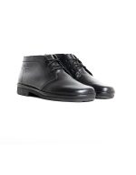 Mens Grasshoppers, Leather Nevada, Casual Black Vellie - Image 4